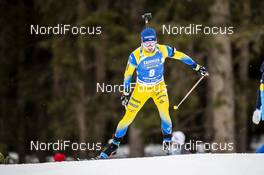 19.02.2020, Antholz, Italy (ITA): Jesper Nelin (SWE) - IBU World Championships Biathlon, individual men, Antholz (ITA). www.nordicfocus.com. © Modica/NordicFocus. Every downloaded picture is fee-liable.