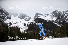 19.02.2020, Antholz, Italy (ITA): Thierry Chenal (ITA) - IBU World Championships Biathlon, individual men, Antholz (ITA). www.nordicfocus.com. © Modica/NordicFocus. Every downloaded picture is fee-liable.
