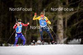 19.02.2020, Antholz, Italy (ITA): Benedikt Doll (GER) - IBU World Championships Biathlon, individual men, Antholz (ITA). www.nordicfocus.com. © Modica/NordicFocus. Every downloaded picture is fee-liable.