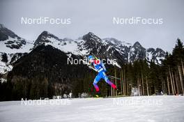 19.02.2020, Antholz, Italy (ITA): Nikita Porshnev (RUS) - IBU World Championships Biathlon, individual men, Antholz (ITA). www.nordicfocus.com. © Modica/NordicFocus. Every downloaded picture is fee-liable.