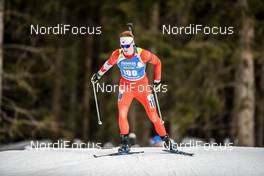19.02.2020, Antholz, Italy (ITA): Aidan Millar (CAN) - IBU World Championships Biathlon, individual men, Antholz (ITA). www.nordicfocus.com. © Modica/NordicFocus. Every downloaded picture is fee-liable.
