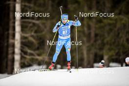 19.02.2020, Antholz, Italy (ITA): Thomas Bormolini (ITA) - IBU World Championships Biathlon, individual men, Antholz (ITA). www.nordicfocus.com. © Modica/NordicFocus. Every downloaded picture is fee-liable.