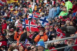 19.02.2020, Antholz, Italy (ITA): Event Feature: Norwegian fans - IBU world championships biathlon, individual men, Antholz (ITA). www.nordicfocus.com. © Manzoni/NordicFocus. Every downloaded picture is fee-liable.