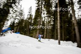 19.02.2020, Antholz, Italy (ITA): Jeremy Finello (SUI) - IBU World Championships Biathlon, individual men, Antholz (ITA). www.nordicfocus.com. © Modica/NordicFocus. Every downloaded picture is fee-liable.