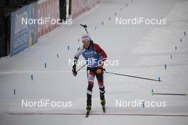 19.02.2020, Antholz, Italy (ITA): Felix Leitner (AUT) - IBU world championships biathlon, individual men, Antholz (ITA). www.nordicfocus.com. © Manzoni/NordicFocus. Every downloaded picture is fee-liable.