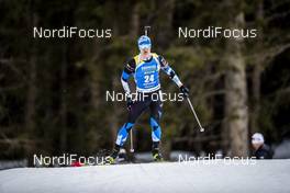 19.02.2020, Antholz, Italy (ITA): Rene Zahkna (EST) - IBU World Championships Biathlon, individual men, Antholz (ITA). www.nordicfocus.com. © Modica/NordicFocus. Every downloaded picture is fee-liable.