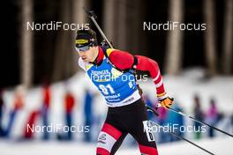 19.02.2020, Antholz, Italy (ITA): Julian Eberhard (AUT) - IBU World Championships Biathlon, individual men, Antholz (ITA). www.nordicfocus.com. © Modica/NordicFocus. Every downloaded picture is fee-liable.