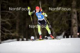 19.02.2020, Antholz, Italy (ITA): Rok Trsan (SLO) - IBU World Championships Biathlon, individual men, Antholz (ITA). www.nordicfocus.com. © Modica/NordicFocus. Every downloaded picture is fee-liable.