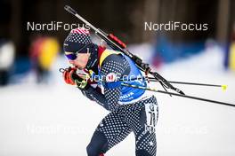 19.02.2020, Antholz, Italy (ITA): Jake Brown (USA) - IBU World Championships Biathlon, individual men, Antholz (ITA). www.nordicfocus.com. © Modica/NordicFocus. Every downloaded picture is fee-liable.