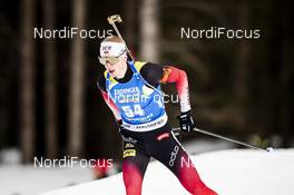 19.02.2020, Antholz, Italy (ITA): Johannes Thingnes Boe (NOR) - IBU World Championships Biathlon, individual men, Antholz (ITA). www.nordicfocus.com. © Modica/NordicFocus. Every downloaded picture is fee-liable.