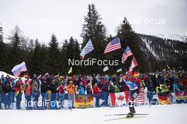 19.02.2020, Antholz, Italy (ITA): Julian Eberhard (AUT) - IBU world championships biathlon, individual men, Antholz (ITA). www.nordicfocus.com. © Manzoni/NordicFocus. Every downloaded picture is fee-liable.