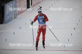 19.02.2020, Antholz, Italy (ITA): Scott Gow (CAN) - IBU world championships biathlon, individual men, Antholz (ITA). www.nordicfocus.com. © Manzoni/NordicFocus. Every downloaded picture is fee-liable.