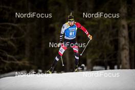 19.02.2020, Antholz, Italy (ITA): Julian Eberhard (AUT) - IBU World Championships Biathlon, individual men, Antholz (ITA). www.nordicfocus.com. © Modica/NordicFocus. Every downloaded picture is fee-liable.