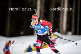19.02.2020, Antholz, Italy (ITA): Simon Eder (AUT) - IBU World Championships Biathlon, individual men, Antholz (ITA). www.nordicfocus.com. © Modica/NordicFocus. Every downloaded picture is fee-liable.