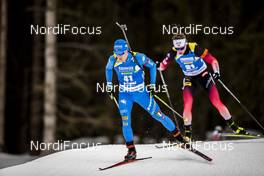 19.02.2020, Antholz, Italy (ITA): Lukas Hofer (ITA) - IBU World Championships Biathlon, individual men, Antholz (ITA). www.nordicfocus.com. © Modica/NordicFocus. Every downloaded picture is fee-liable.