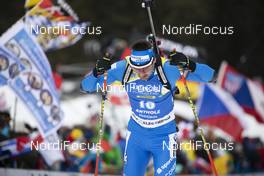 19.02.2020, Antholz, Italy (ITA): Dominik Windisch (ITA) - IBU world championships biathlon, individual men, Antholz (ITA). www.nordicfocus.com. © Manzoni/NordicFocus. Every downloaded picture is fee-liable.