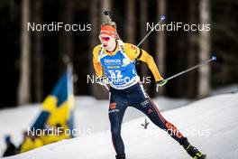 19.02.2020, Antholz, Italy (ITA): Johannes Kuehn (GER) - IBU World Championships Biathlon, individual men, Antholz (ITA). www.nordicfocus.com. © Modica/NordicFocus. Every downloaded picture is fee-liable.