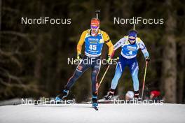 19.02.2020, Antholz, Italy (ITA): Arnd Peiffer (GER) - IBU World Championships Biathlon, individual men, Antholz (ITA). www.nordicfocus.com. © Modica/NordicFocus. Every downloaded picture is fee-liable.