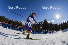 18.02.2020, Antholz, Italy (ITA): Valj Semerenko (UKR) - IBU World Championships Biathlon, individual women, Antholz (ITA). www.nordicfocus.com. © Manzoni/NordicFocus. Every downloaded picture is fee-liable.