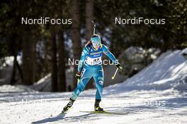 18.02.2020, Antholz, Italy (ITA): Galina Vishnevskaya (KAZ) - IBU World Championships Biathlon, individual women, Antholz (ITA). www.nordicfocus.com. © Modica/NordicFocus. Every downloaded picture is fee-liable.