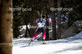 18.02.2020, Antholz, Italy (ITA): Sari Maeda (JPN) - IBU World Championships Biathlon, individual women, Antholz (ITA). www.nordicfocus.com. © Modica/NordicFocus. Every downloaded picture is fee-liable.