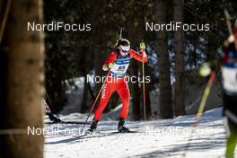 18.02.2020, Antholz, Italy (ITA): Megan Bankes (CAN) - IBU World Championships Biathlon, individual women, Antholz (ITA). www.nordicfocus.com. © Modica/NordicFocus. Every downloaded picture is fee-liable.