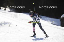 18.02.2020, Antholz, Italy (ITA): Clare Egan (USA) - IBU World Championships Biathlon, individual women, Antholz (ITA). www.nordicfocus.com. © Manzoni/NordicFocus. Every downloaded picture is fee-liable.