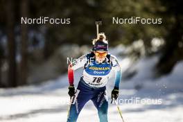 18.02.2020, Antholz, Italy (ITA): Elisa Gasparin (SUI) - IBU World Championships Biathlon, individual women, Antholz (ITA). www.nordicfocus.com. © Modica/NordicFocus. Every downloaded picture is fee-liable.