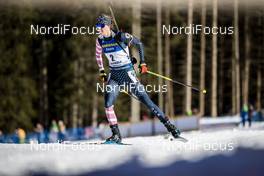 18.02.2020, Antholz, Italy (ITA): Clare Egan (USA) - IBU World Championships Biathlon, individual women, Antholz (ITA). www.nordicfocus.com. © Modica/NordicFocus. Every downloaded picture is fee-liable.