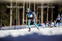 18.02.2020, Antholz, Italy (ITA): Anais Bescond (FRA) - IBU World Championships Biathlon, individual women, Antholz (ITA). www.nordicfocus.com. © Modica/NordicFocus. Every downloaded picture is fee-liable.