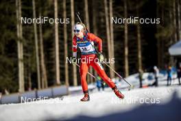 18.02.2020, Antholz, Italy (ITA): Emma Lunder (CAN) - IBU World Championships Biathlon, individual women, Antholz (ITA). www.nordicfocus.com. © Modica/NordicFocus. Every downloaded picture is fee-liable.