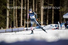 18.02.2020, Antholz, Italy (ITA): Clare Egan (USA) - IBU World Championships Biathlon, individual women, Antholz (ITA). www.nordicfocus.com. © Modica/NordicFocus. Every downloaded picture is fee-liable.