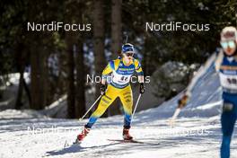 18.02.2020, Antholz, Italy (ITA): Mona Brorsson (SWE) - IBU World Championships Biathlon, individual women, Antholz (ITA). www.nordicfocus.com. © Modica/NordicFocus. Every downloaded picture is fee-liable.