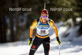 18.02.2020, Antholz, Italy (ITA): Denise Herrmann (GER) - IBU World Championships Biathlon, individual women, Antholz (ITA). www.nordicfocus.com. © Modica/NordicFocus. Every downloaded picture is fee-liable.