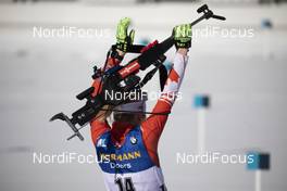 18.02.2020, Antholz, Italy (ITA): Emma Lunder (CAN) - IBU World Championships Biathlon, individual women, Antholz (ITA). www.nordicfocus.com. © Manzoni/NordicFocus. Every downloaded picture is fee-liable.