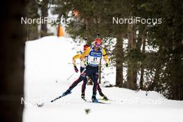 23.02.2020, Antholz, Italy (ITA): Arnd Peiffer (GER) - IBU world championships biathlon, mass men, Antholz (ITA). www.nordicfocus.com. © Modica/NordicFocus. Every downloaded picture is fee-liable.