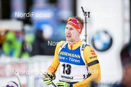 23.02.2020, Antholz, Italy (ITA): Johannes Kuehn (GER) - IBU world championships biathlon, mass men, Antholz (ITA). www.nordicfocus.com. © Modica/NordicFocus. Every downloaded picture is fee-liable.