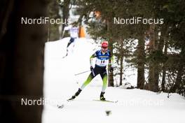 23.02.2020, Antholz, Italy (ITA): Jakov Fak (SLO) - IBU world championships biathlon, mass men, Antholz (ITA). www.nordicfocus.com. © Modica/NordicFocus. Every downloaded picture is fee-liable.