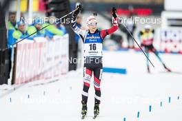 23.02.2020, Antholz, Italy (ITA): Felix Leitner (AUT) - IBU world championships biathlon, mass men, Antholz (ITA). www.nordicfocus.com. © Modica/NordicFocus. Every downloaded picture is fee-liable.