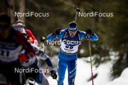 23.02.2020, Antholz, Italy (ITA): Dominik Windisch (ITA) - IBU world championships biathlon, mass men, Antholz (ITA). www.nordicfocus.com. © Modica/NordicFocus. Every downloaded picture is fee-liable.