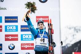23.02.2020, Antholz, Italy (ITA): Emilien Jacquelin (FRA) - IBU world championships biathlon, mass men, Antholz (ITA). www.nordicfocus.com. © Modica/NordicFocus. Every downloaded picture is fee-liable.