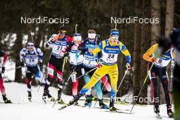 23.02.2020, Antholz, Italy (ITA): Martin Ponsiluoma (SWE) - IBU world championships biathlon, mass men, Antholz (ITA). www.nordicfocus.com. © Modica/NordicFocus. Every downloaded picture is fee-liable.