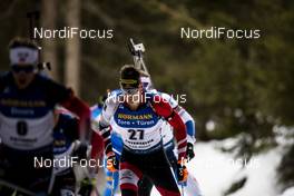 23.02.2020, Antholz, Italy (ITA): Julian Eberhard (AUT) - IBU world championships biathlon, mass men, Antholz (ITA). www.nordicfocus.com. © Modica/NordicFocus. Every downloaded picture is fee-liable.