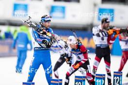 23.02.2020, Antholz, Italy (ITA): Dominik Windisch (ITA) - IBU world championships biathlon, mass men, Antholz (ITA). www.nordicfocus.com. © Modica/NordicFocus. Every downloaded picture is fee-liable.