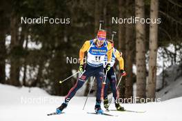 23.02.2020, Antholz, Italy (ITA): Arnd Peiffer (GER) - IBU world championships biathlon, mass men, Antholz (ITA). www.nordicfocus.com. © Modica/NordicFocus. Every downloaded picture is fee-liable.