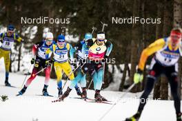 23.02.2020, Antholz, Italy (ITA): Martin Fourcade (FRA) - IBU world championships biathlon, mass men, Antholz (ITA). www.nordicfocus.com. © Modica/NordicFocus. Every downloaded picture is fee-liable.