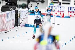 23.02.2020, Antholz, Italy (ITA): Anais Bescond (FRA) - IBU world championships biathlon, mass women, Antholz (ITA). www.nordicfocus.com. © Modica/NordicFocus. Every downloaded picture is fee-liable.