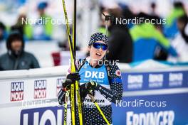 23.02.2020, Antholz, Italy (ITA): Susan Dunklee (USA) - IBU world championships biathlon, mass women, Antholz (ITA). www.nordicfocus.com. © Modica/NordicFocus. Every downloaded picture is fee-liable.
