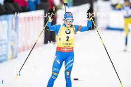 23.02.2020, Antholz, Italy (ITA): Dorothea Wierer (ITA) - IBU world championships biathlon, mass women, Antholz (ITA). www.nordicfocus.com. © Modica/NordicFocus. Every downloaded picture is fee-liable.
