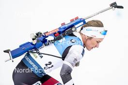 23.02.2020, Antholz, Italy (ITA): Katharina Innerhofer (AUT) - IBU world championships biathlon, mass women, Antholz (ITA). www.nordicfocus.com. © Modica/NordicFocus. Every downloaded picture is fee-liable.
